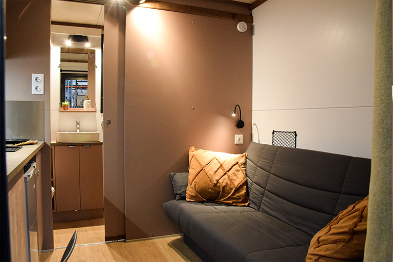 Casa 27 Hekipia Habitat transitoire espace couchage