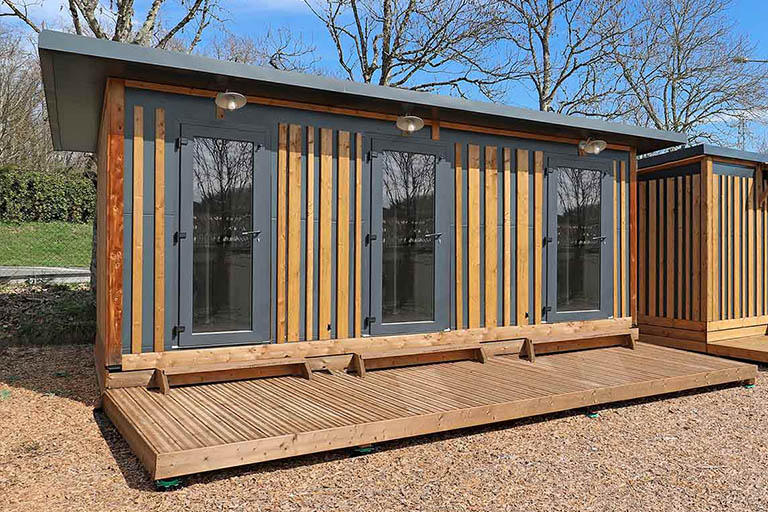 Casa 27 Hekipia Habitat transitoire vue extérieure